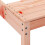 Berkfield Picnic Table 110x134x75 cm Solid Wood Douglas 7