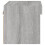 Berkfield Bedside Cabinet with LED Lights Wall-mounted Grey Sonoma 8
