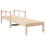 Berkfield Sun Lounger 199.5x62x55 cm Solid Wood Pine 2