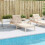 Berkfield Sun Lounger 199.5x62x55 cm Solid Wood Pine 3