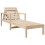 Berkfield Sun Lounger 199.5x62x55 cm Solid Wood Pine 7