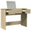 Berkfield Dressing Table with Mirror Sonoma Oak 100x45x76 cm 4