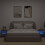 Berkfield Bedside Cabinets with LED Lights Wall-mounted 2 pcs Brown Oak 3