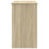Berkfield Dressing Table with Mirror Sonoma Oak 100x45x76 cm 6