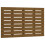 Berkfield Wall Headboard Honey Brown 96x3x63 cm Solid Wood Pine 2