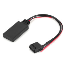 Kabelloser Audioadapter fürs Auto, Bluetooth-AUX-Adapter mit AUXIN-Kabel und Bluetooth-Modul, Plug-and-Play-Installation, leichtes ABS-Gerät