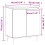 Berkfield Sideboard Concrete Grey 60x35x70 cm Engineered Wood 11