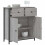 Berkfield Sideboard Grey Sonoma 70x30x80 cm Engineered Wood 4
