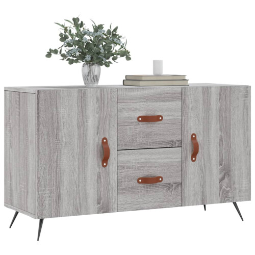 Berkfield Sideboard Grey Sonoma 100x36x60 cm Engineered Wood 2