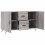 Berkfield Sideboard Grey Sonoma 100x36x60 cm Engineered Wood 5