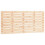 Berkfield Wall Headboard 126x3x63 cm Solid Wood Pine 2