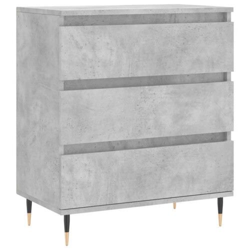 Berkfield Sideboard Concrete Grey 60x35x70 cm Engineered Wood 1