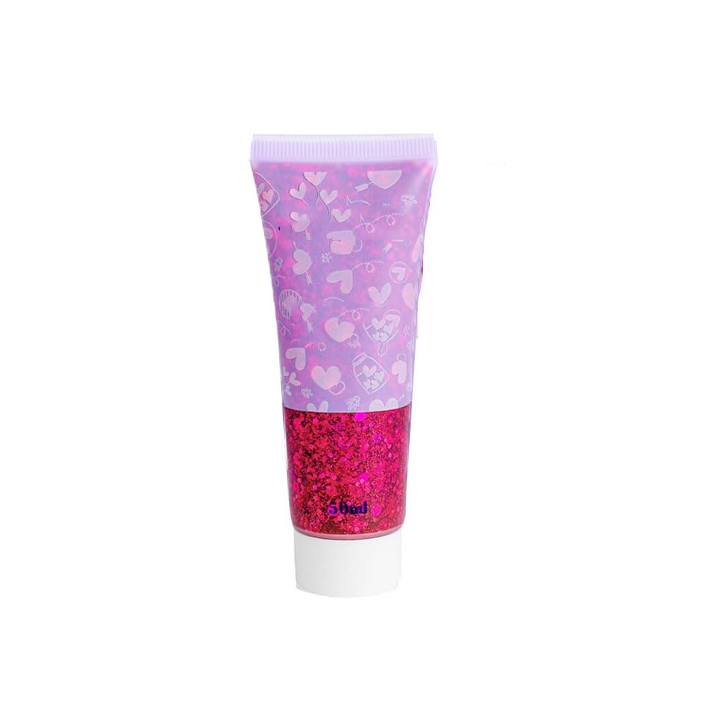 Gold Polarized Festival Glitter Gel 50Ml Set For Body And Face, Longlasting Sparkle Makeup