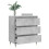 Berkfield Sideboard Concrete Grey 60x35x70 cm Engineered Wood 4