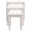 Berkfield Nesting Tables 3 pcs White Solid Wood Pine 8