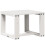 Berkfield 3 Piece Garden Lounge Set White Solid Wood Pine 7