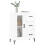 Berkfield Sideboard High Gloss White 69.5x34x90 cm Engineered Wood 3