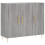 Berkfield Sideboard Grey Sonoma 90x34x80 cm Engineered Wood 2