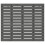 Berkfield Wall Headboard Grey 106x3x91.5 cm Solid Wood Pine 4