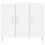 Berkfield Sideboard White 90x34x80 cm Engineered Wood 4