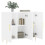 Berkfield Sideboard White 90x34x80 cm Engineered Wood 10