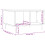 Berkfield Coffee Table High Gloss White 60x50x36.5 cm Engineered Wood 9