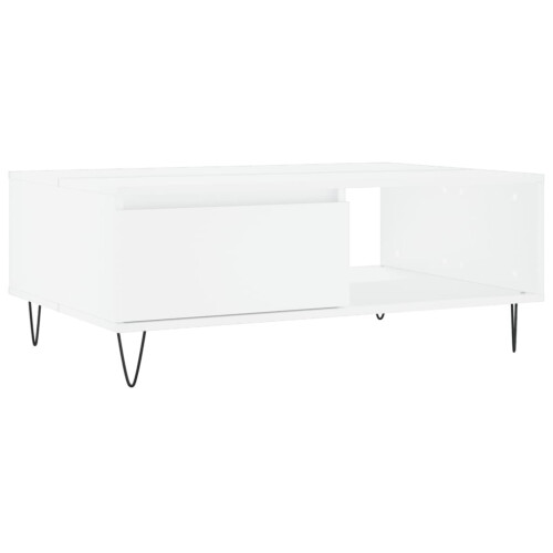Berkfield Coffee Table White 90x60x35 cm Engineered Wood 1