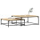 Berkfield Nesting Coffee Tables 2 pcs Sonoma Oak Engineered Wood 3