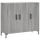 Berkfield Sideboard Grey Sonoma 90x34x80 cm Engineered Wood 2