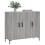 Berkfield Sideboard Grey Sonoma 90x34x80 cm Engineered Wood 3