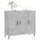 Berkfield Sideboard Concrete Grey 90x34x80 cm Engineered Wood 3