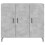 Berkfield Sideboard Concrete Grey 90x34x80 cm Engineered Wood 6
