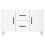 Berkfield Sideboard White 100x36x60 cm Engineered Wood 6