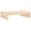 Berkfield Garden Footstool 120x80 cm Solid Wood Pine 4