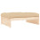 Berkfield Garden Footstool 120x80 cm Solid Wood Pine 6