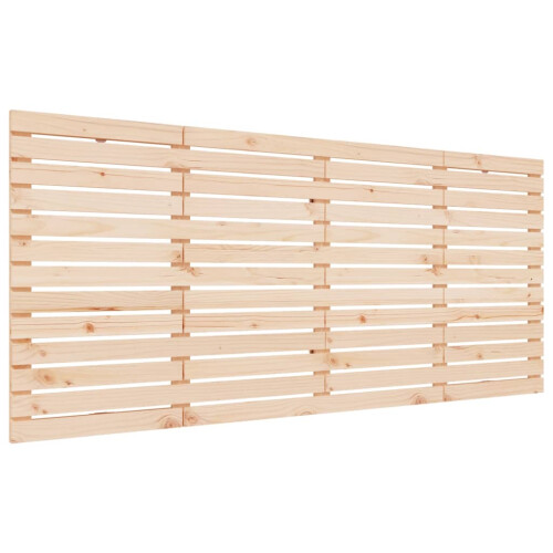 Berkfield Wall Headboard 206x3x91.5 cm Solid Wood Pine 1