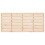 Berkfield Wall Headboard 206x3x91.5 cm Solid Wood Pine 4