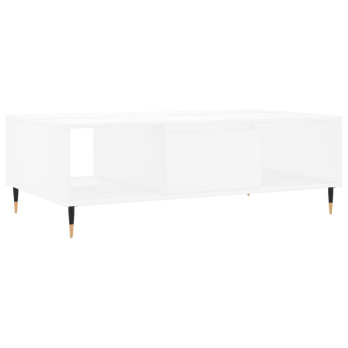 Berkfield Coffee Table White 104x60x35 cm Engineered Wood 1