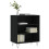 Berkfield Sideboard Black 57x35x70 cm Engineered Wood 3