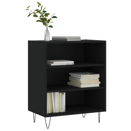 Berkfield Sideboard Black 57x35x70 cm Engineered Wood 2