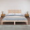 Berkfield Wall Headboard 185x3x60 cm Solid Wood Pine 3
