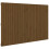 Berkfield Wall Headboard Honey Brown 166x3x110 cm Solid Wood Pine 2