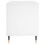 Berkfield Record Cabinet White 100x38x48 cm Engineered Wood 5