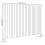 Berkfield Wall Headboard Honey Brown 166x3x110 cm Solid Wood Pine 8