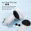 Thumbsticks Replacement for Meta  Quest 2/Pro Quest 3 Controller, Analog Joystick Thumb Sticks Repair Kit Buttons 2