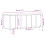 Berkfield Record Cabinet White 100x38x48 cm Engineered Wood 9