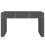 Berkfield Garden Bench Grey 80x38x45 cm Solid Wood Pine 3