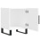 Berkfield Bedside Cabinets 2 pcs White 40x40x50 cm Engineered Wood 5