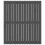 Berkfield Wall Headboard Grey 95.5x3x110 cm Solid Wood Pine 4