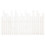 Berkfield Wall Headboard White 140x3x80 cm Solid Wood Pine 5